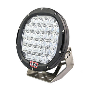 Factory High Power 9Inch 96W 185W  Round Offroad LED Work Light for Forklift Tractor Truck Auto Off road  Spot driving Lamp