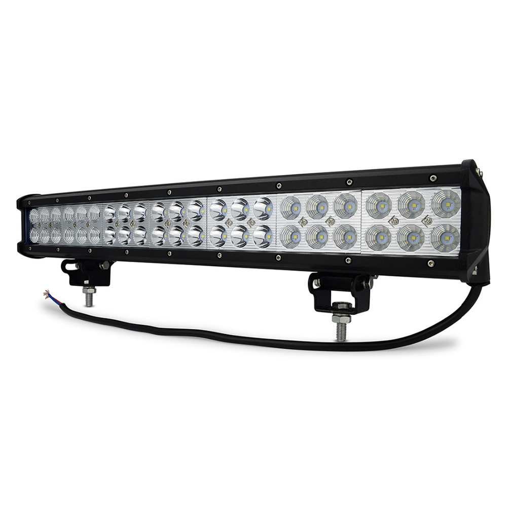 High intensity Auto light led 20'' 126W off road led light bar 6500K led light bar 12V 24V