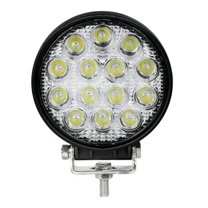 14 LED 42W Vehicle Car LED Work Light Bulb LED lamp Bar Waterproof IP67 6500K Driving Fog Light For SUV ATV Off-road Truck