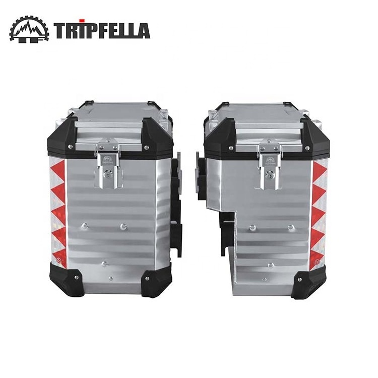 Tripfella - 46L Remus  pannier case, aluminium box,side box