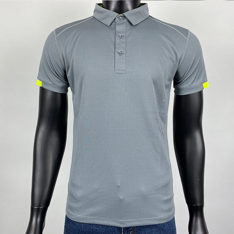 High Performance Camisa Polo Running Customized Logo Polyester Golf Shirts Mens Dry-Fit Polo Shirts