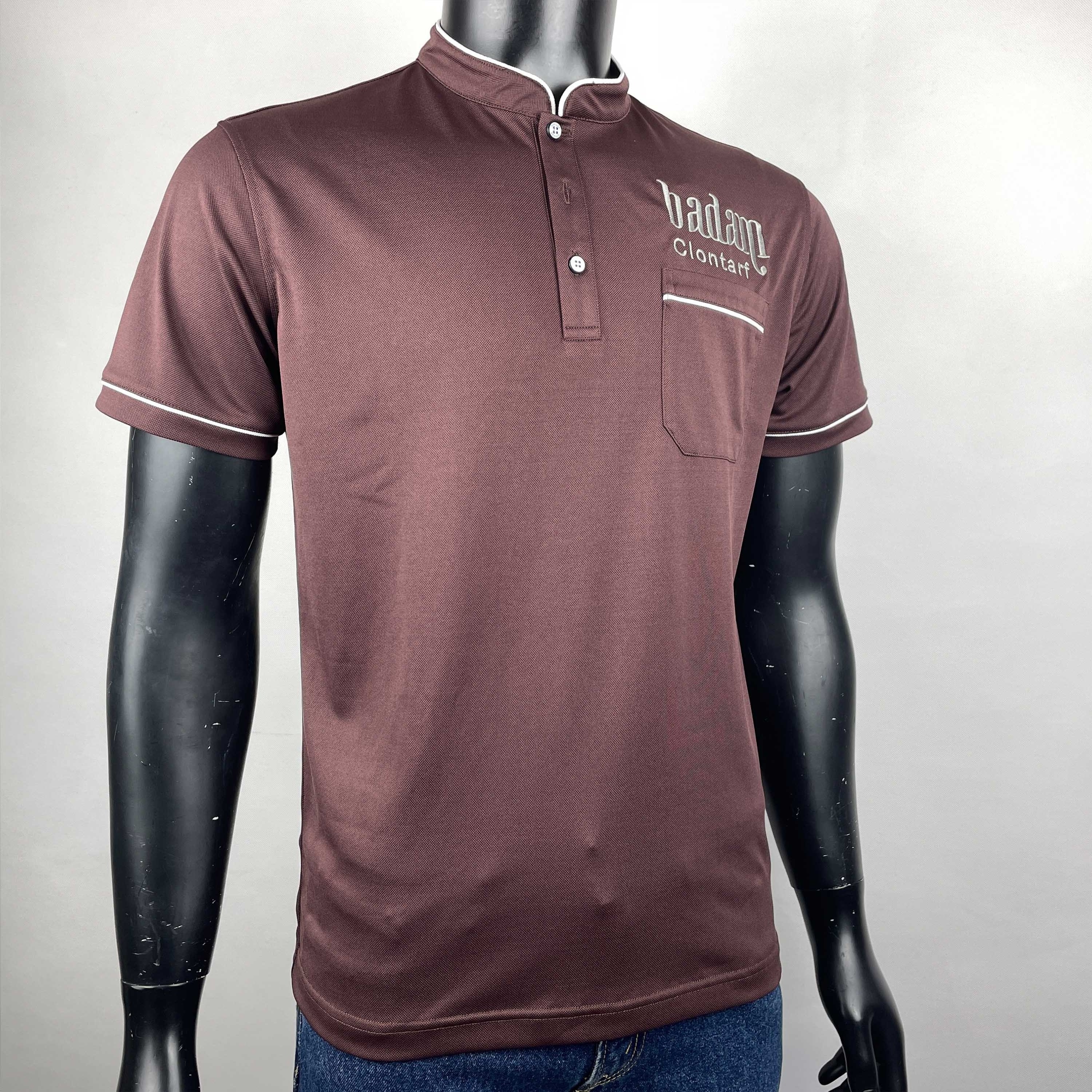 Solid Color Polo T Shirts Restaurant Bar Waiter Uniforms Wholesale Overall set Cafe Bar Uniforms