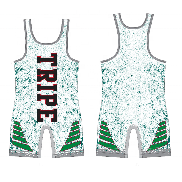 Cheap Lycra Wholesale latest sublimation wrestling singlets