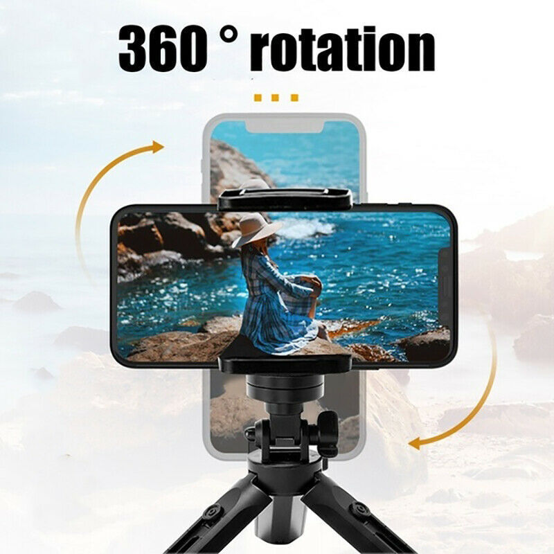 Newly Mini Desktop Phone Stand Universal Multifunction Adjustable Camera Mount Tripod for Smartphone