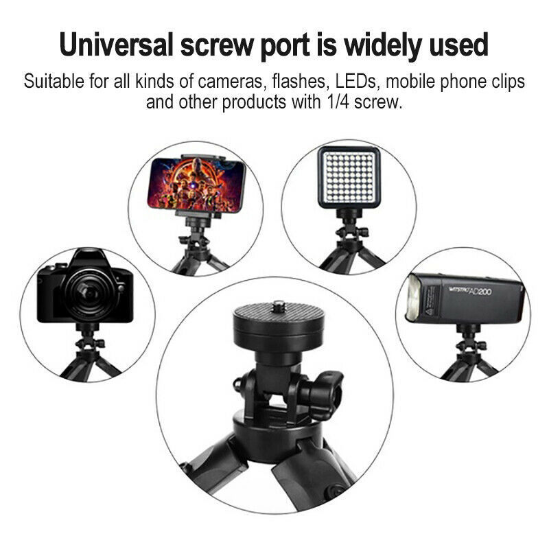 Newly Mini Desktop Phone Stand Universal Multifunction Adjustable Camera Mount Tripod for Smartphone