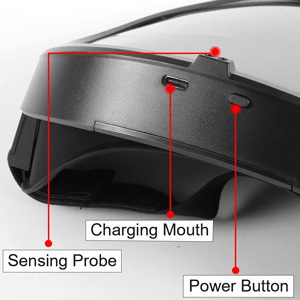 face changing shining mask, USB rechargeable led screen mask