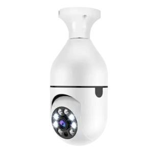 High quality E27 night vision wireless light bulb camera 360 cctv hidden 5G /2.4G wifi mini ip security digital camera