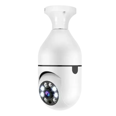 High quality E27 night vision wireless light bulb camera 360 cctv hidden 5G /2.4G wifi mini ip security digital camera