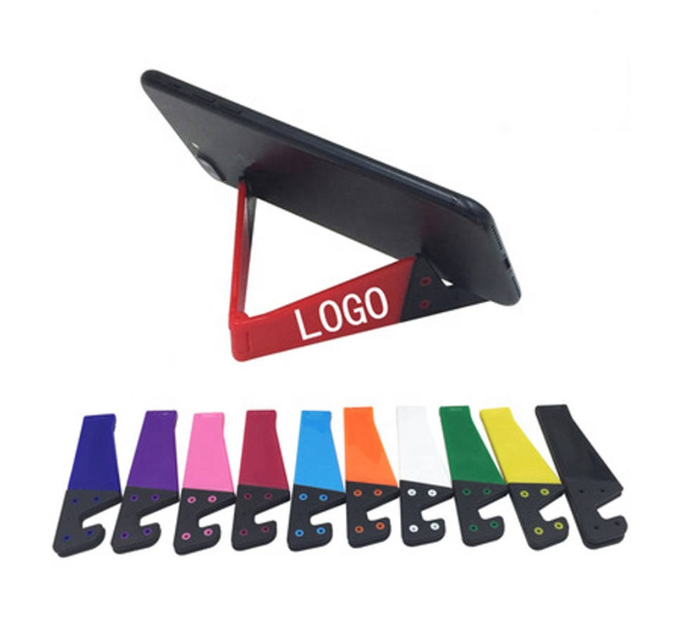 Promotion gift V Shape Phone Tablet Stand Holder for Iphone for Ipad Mini,Custom LOGO Tablet Stand for Samsung