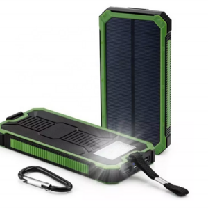 2022 NEW Waterproof IP68 Solar Cellphone charger 10000mah Portable Solar Power Bank with Dual USB