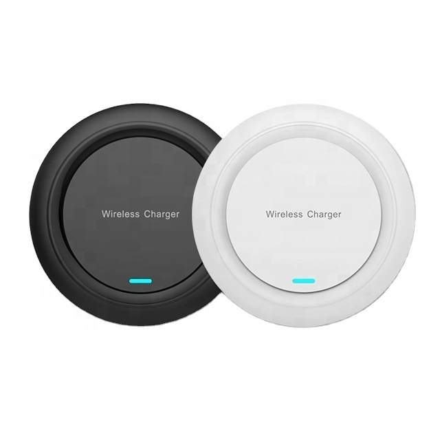 2024 Original QI Wireless Charger For Iphone Genuine Adapter 10W Portable Cell Phone Charging Pad Battery Charger For Samsung