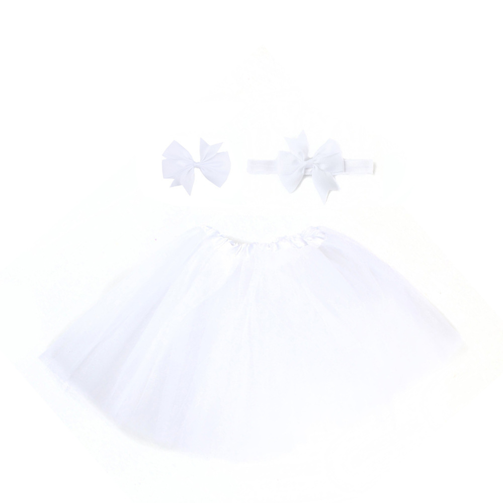 2020 3pcs baby tutu skirt for girls tutu baby girl  with headband fluffy baby pictures tutu skirt with butterfly set