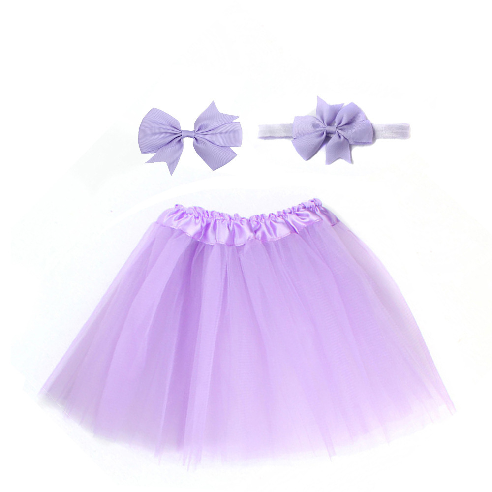 2020 3pcs baby tutu skirt for girls tutu baby girl  with headband fluffy baby pictures tutu skirt with butterfly set