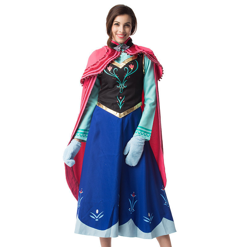 Hot Adult Halloween Cosplay Sexy Dancer Princess Fancy Girl Party Dresses Jasmine Anna Witch Costume Rapunzel Belle Snow White