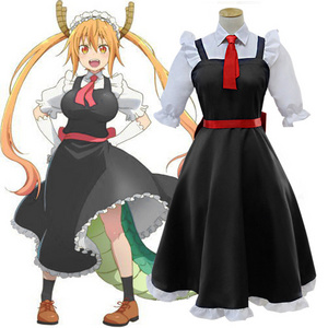 Miss Kobayashi's Dragon Maid Cos Clothing Torr Maid Costume Dress Comic Show Cosplay Full Set Of Performance Costume