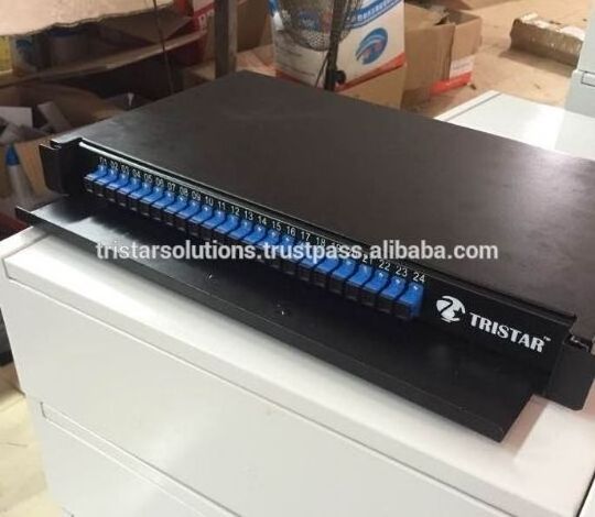 fiber patch panel+24 port rack mount odf optical distribution frame patch panel+24 port tristar drawer type odf