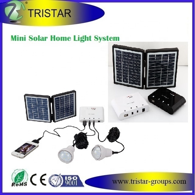 solar power generator for home use mini solar home lighting kit solar dc led lights rechargeable led bulbs solar energy storage