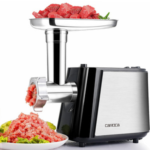 Hot Sell Household Electric Brushed Aluminum Die Casting Meat Grinder Machine with SS Cutting Plate Meat Grinder & Mincer