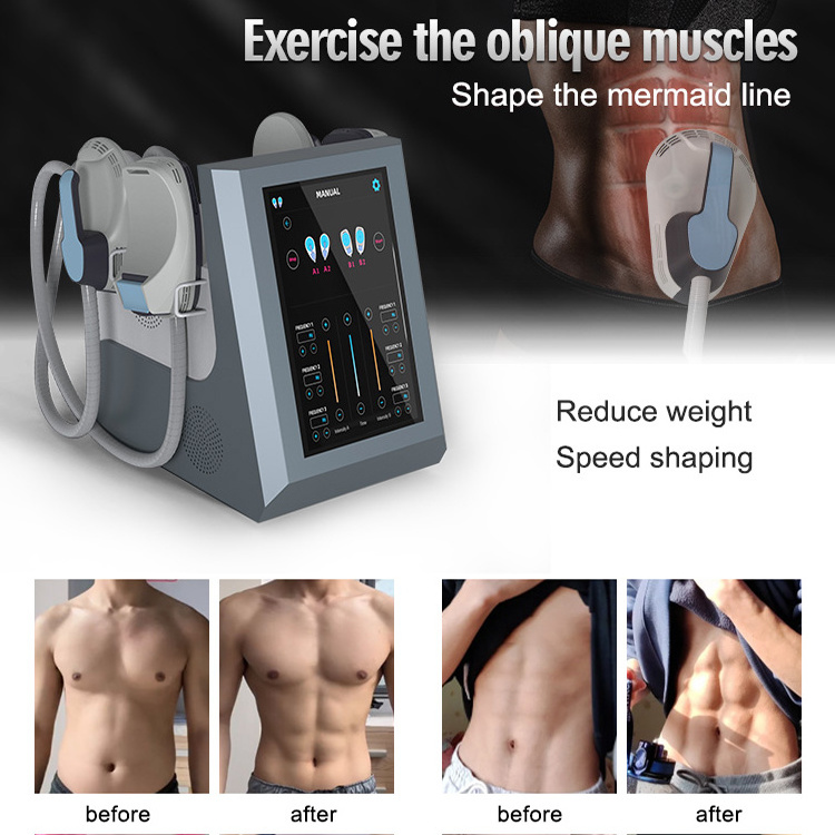 2024 New Desktop Ems Muscle Building Body Sculpt Rf Portable Machine Fat Remove Weight Loss Beauty Device