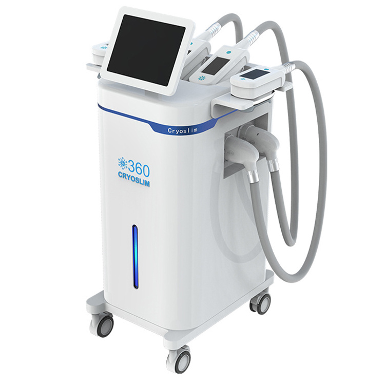 Good Quality Vertical Cavitation Maquina Neo Three Head Plastic Lipo Laser 360 Hot Cold Cryolipolysis Machine