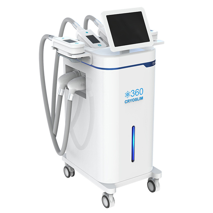 Good Quality Vertical Cavitation Maquina Neo Three Head Plastic Lipo Laser 360 Hot Cold Cryolipolysis Machine