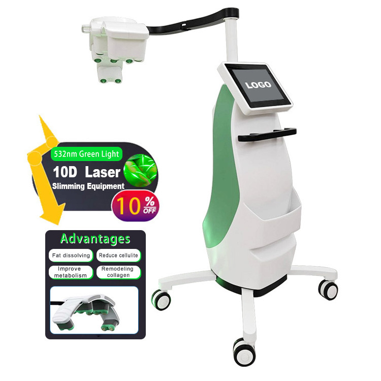 2024 Upgrades Versions Maxlipo System Upgrades Maxlipo System 10d Lipo Green Laser 532nm Cold Laser Fat Removal Machine