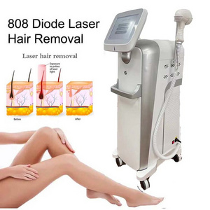 2024 New 5 Bar 808Nm Diode Laser Permanent Underarm Hair Removal Laser Machine Price Painless Laser Hair Removal Ipl