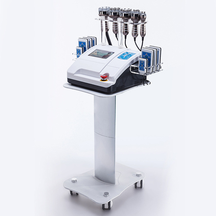 Newest 6 In 1 Cavitation Machine 40k Laser Rf Fat Lipo Cavitation Slimming Machine Lipocavitation 80k