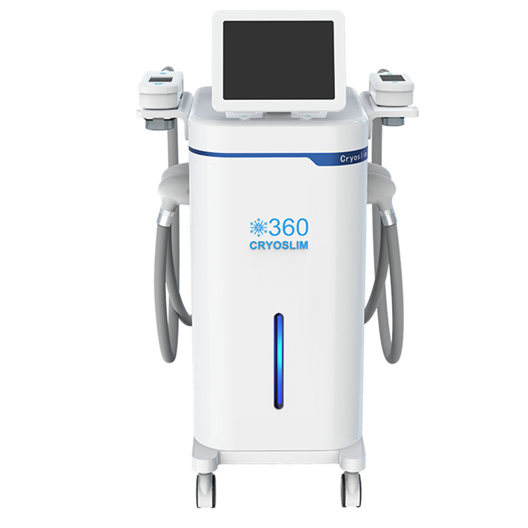 Good Quality Vertical Cavitation Maquina Neo Three Head Plastic Lipo Laser 360 Hot Cold Cryolipolysis Machine