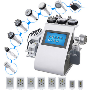 2024 Reduce Fat a Shape 80k Ultrasonic Vacuum Cavitation Slimming Machine 9 In 1 Liposuction Cavitation Machine Slimming