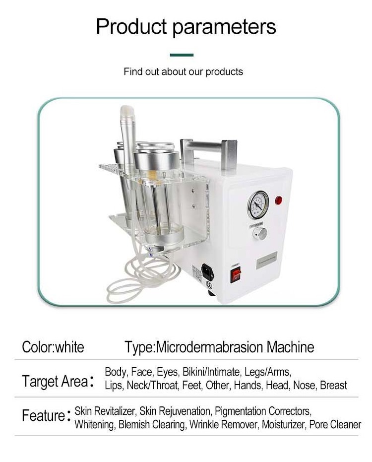 New Arrival 4 In 1 Dermabrasion Aqua Peel Solution Beauty Equipment Hydro Dermabrasion Facial Machine Pore Cleaner