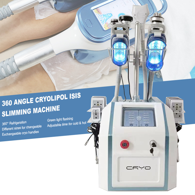 Professional Portable Cryo 360 Vacuum Cellulite Cryolipolysis Rf Fat Freezing Machine 360 Cryo Cryolipolysis Slimming Machine