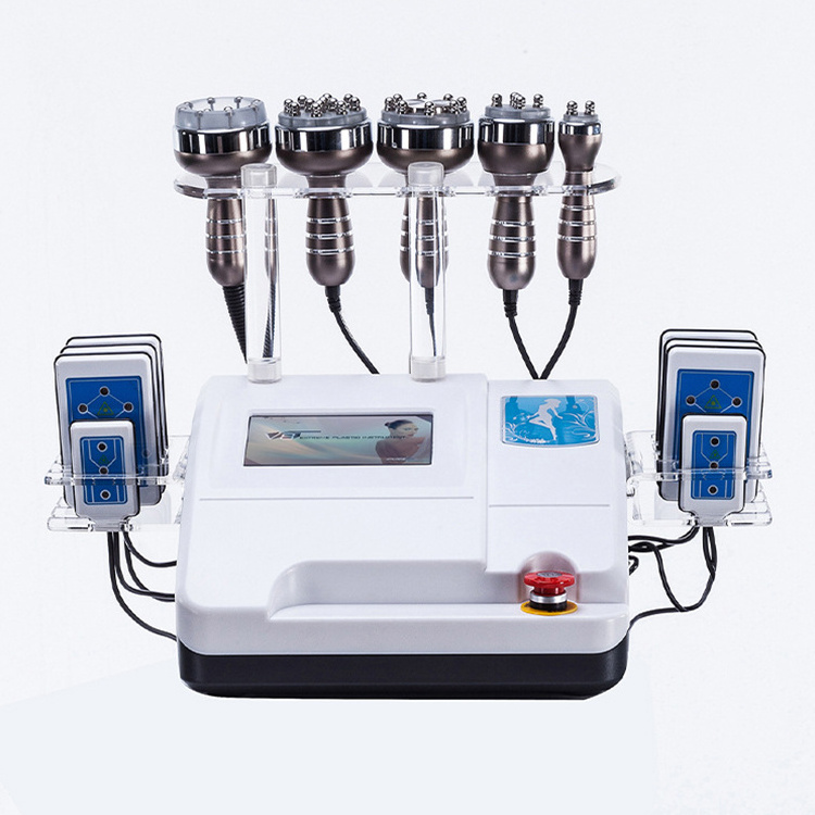 Newest 6 In 1 Cavitation Machine 40k Laser Rf Fat Lipo Cavitation Slimming Machine Lipocavitation 80k