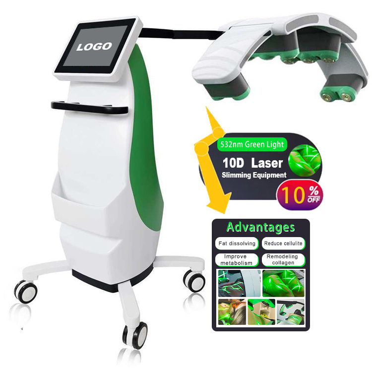 2024 Upgrades Versions Maxlipo System Upgrades Maxlipo System 10d Lipo Green Laser 532nm Cold Laser Fat Removal Machine