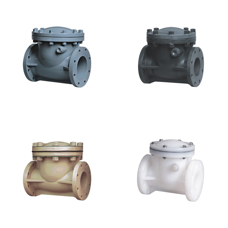 dn40 dn80 dn100 dn150 dn200 Industrial Upvc Pvc Swing Type Check Valve