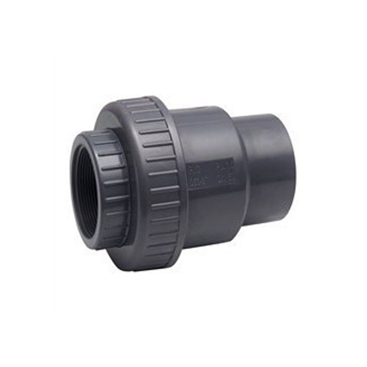 Plastic UPVC PVC-U PVC Non Return Non-Return Ball Check Valve