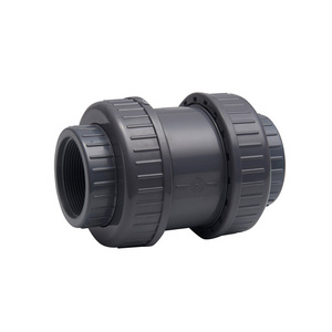 Plastic UPVC PVC-U PVC Non Return Non-Return Ball Check Valve