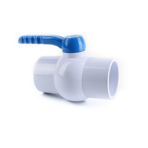 2.5 Inch 4 Inch 75mm 90mm 110mm PVC UPVC Plastic Ball Valve