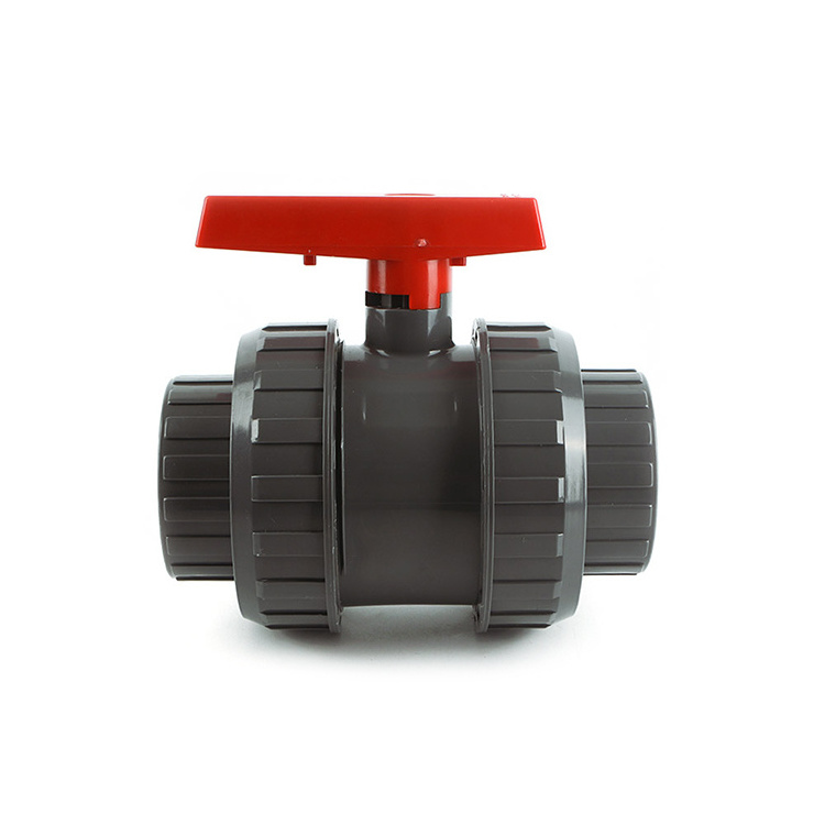 40mm 50mm 80mm 100mm 2 Way UPVC PVC True Union Plastic Ball Valve