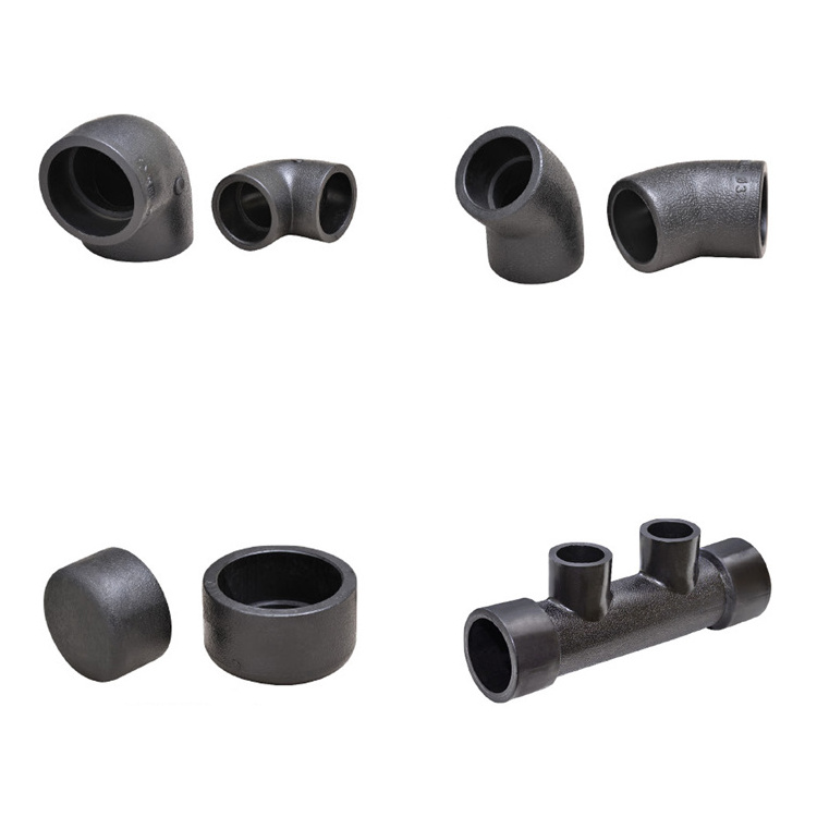 pe hdpe pipe fittings socket end cap plug