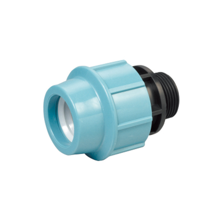 PP Male Adaptor Italy Compression Pipe Fittings