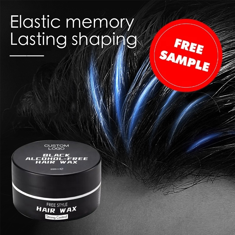 Wholesale Private Label Hair Wax Pomade Natural Organic Gel Alcohol-Free Hair Wax