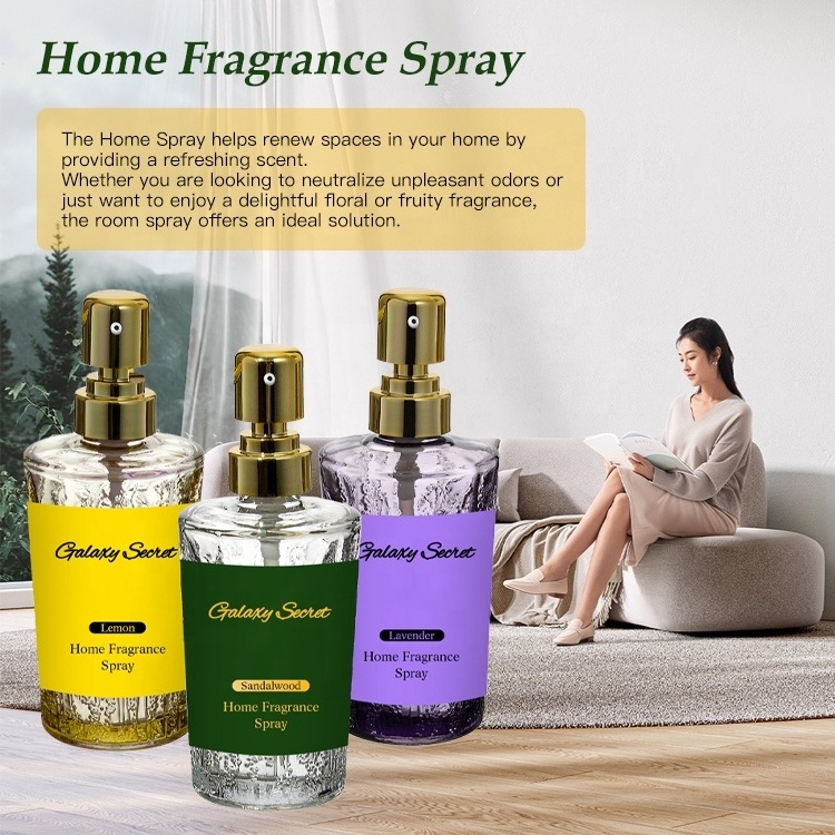 OEM Room Spray Aromatic Mist Natural Air Freshener Home Bathroom Relax Fragrance Scent Mist Spray