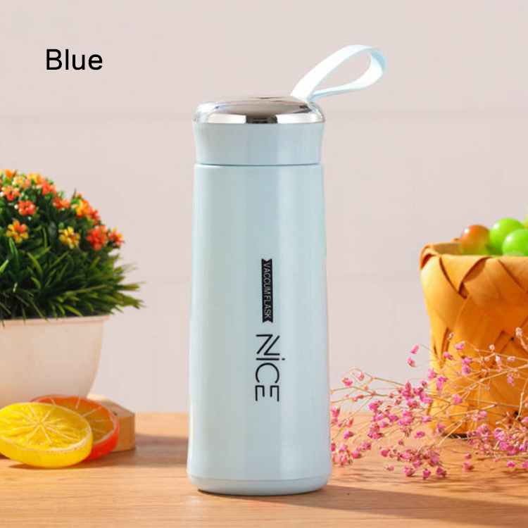 Wholesale Custom Logo Insulated Cup Double Layer Glass Water Cup Creative Company Gift Printing Stainless Steel Bottle