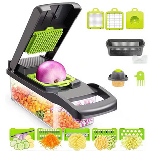 Top Seller Multi Functional Kitchen Accessories Slicer Dicer 12 In 1 Vegetable Chopper