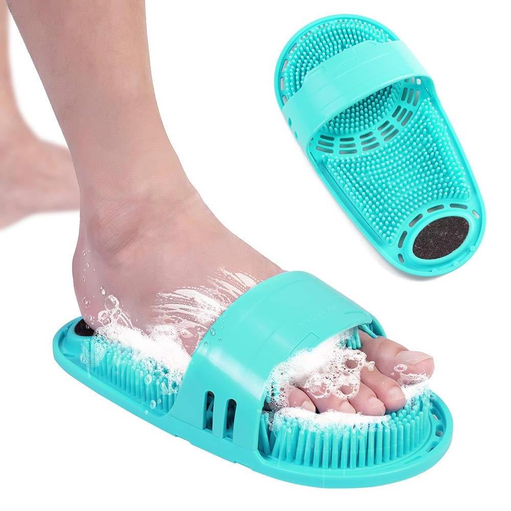 Silicone Foot Scrubber Loofahs Exfoliating Scrubber Foot Shower Bath Brushes Cleaning Bath Brush Scrubber