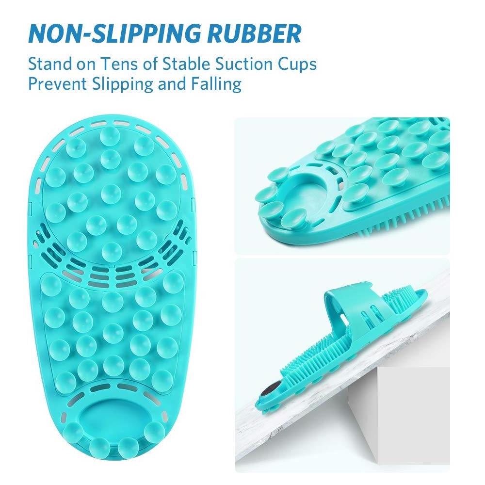 Silicone Foot Scrubber Loofahs Exfoliating Scrubber Foot Shower Bath Brushes Cleaning Bath Brush Scrubber