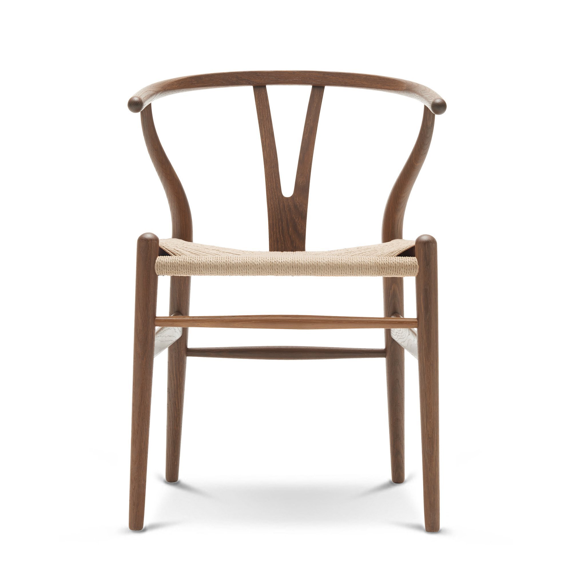 High quality wholesale furniture Hans Wegner wishbone black solid ash wood Y chair dinning chair