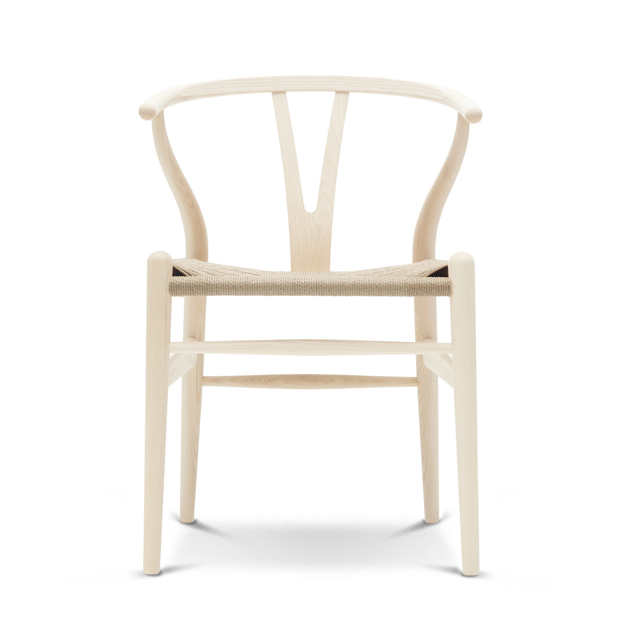 High quality wholesale furniture Hans Wegner wishbone black solid ash wood Y chair dinning chair