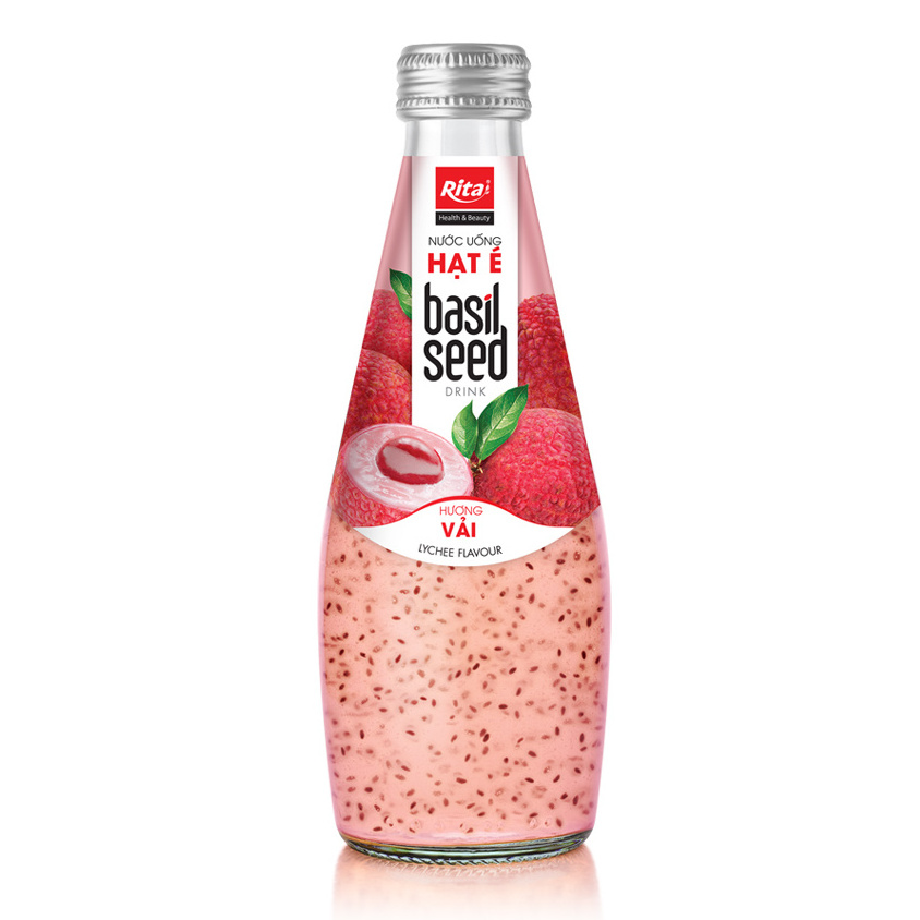 NFC 290ml Glass Bottle With Mixed Fruits Juice Flavor Chia Seed